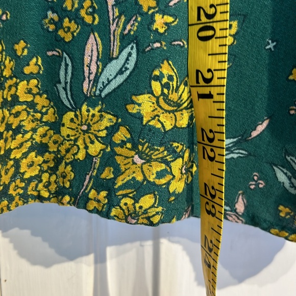 Lucky Brand Green Wildflowers Blouse - Picture 5 of 5
